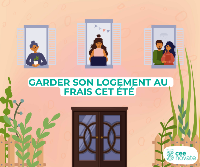 Comment garder son logement au frais cet été ?